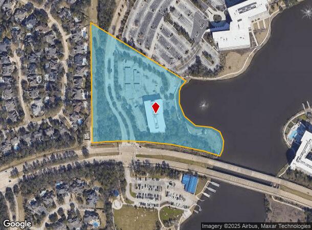9320 Lakeside Blvd, Spring, TX Parcel Map