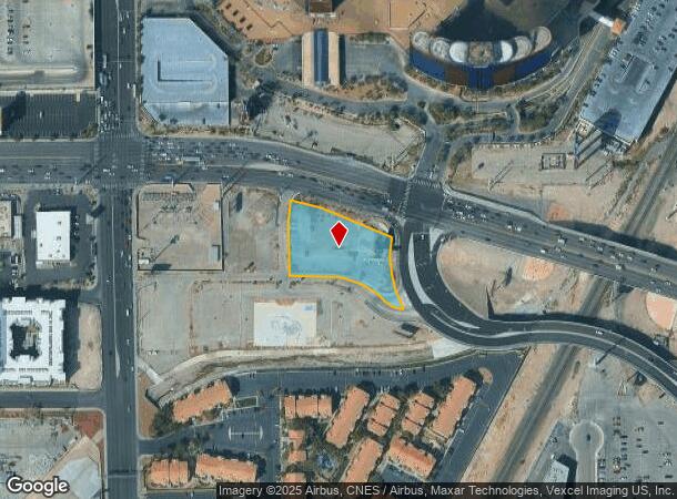 3685 W Flamingo Rd, Las Vegas, NV Parcel Map