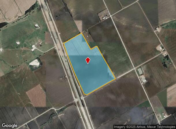 I-35 Se Serv Rd, Abbott, TX Parcel Map