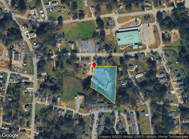  1 Dunbar Ct, Greer, SC Parcel Map