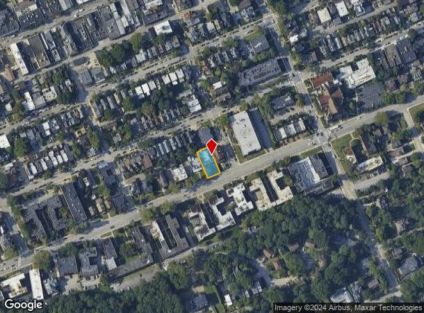  5533 5Th Ave, Pittsburgh, PA Parcel Map