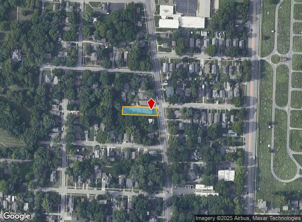  714 S Main St, Independence, MO Parcel Map