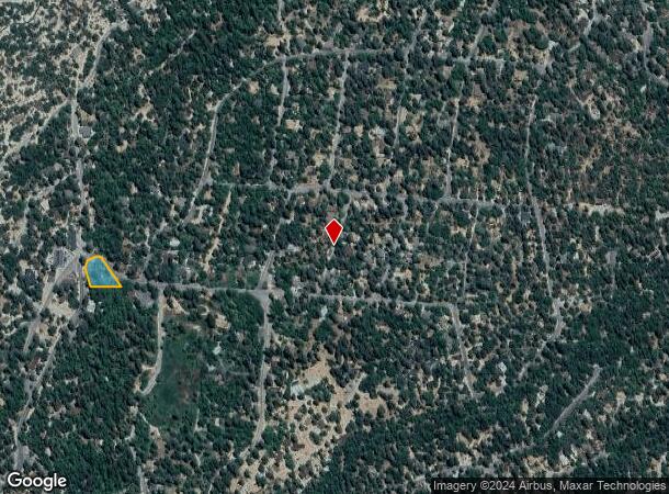  54905 N Circle Dr, Idyllwild, CA Parcel Map