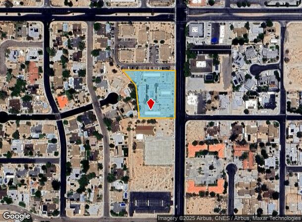801 N Norma St, Ridgecrest, CA Parcel Map
