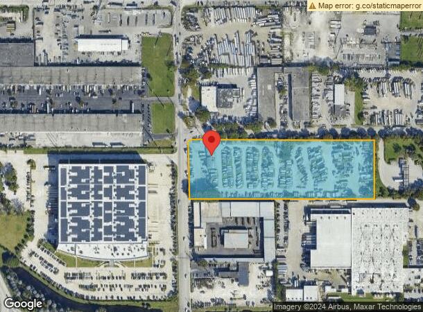  7320 Sw 61St St, Miami, FL Parcel Map