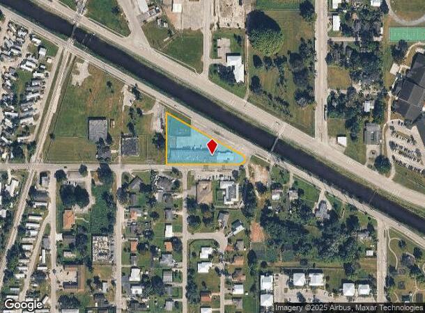 800 W Canal St S, Belle Glade, FL Parcel Map