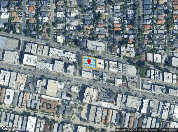  15050 Moorpark St, Sherman Oaks, CA Parcel Map