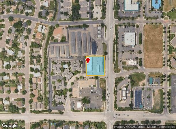  1801 Hover St, Longmont, CO Parcel Map