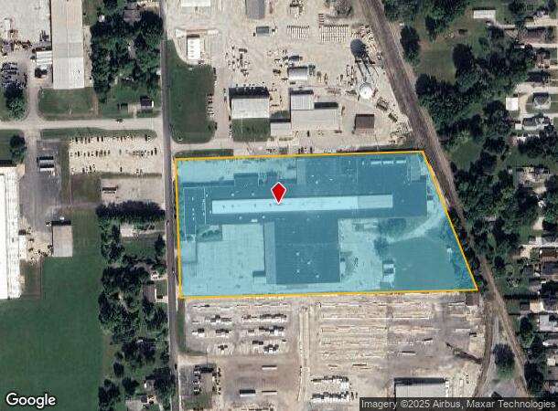  801 Berryman Pike, Tipton, IN Parcel Map