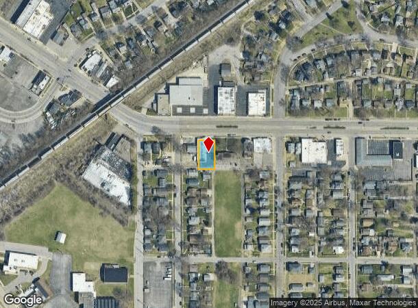 1306 Mishawaka Ave, South Bend, IN Parcel Map