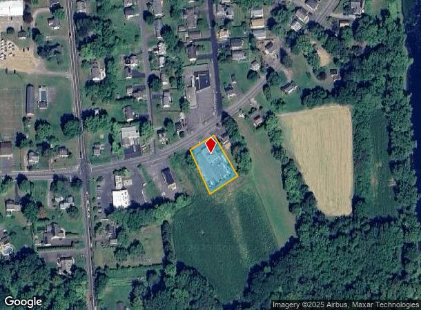 845 Thompsonville Rd, Suffield, CT Parcel Map