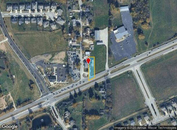 5480 E Us Highway 40, Plainfield, IN Parcel Map