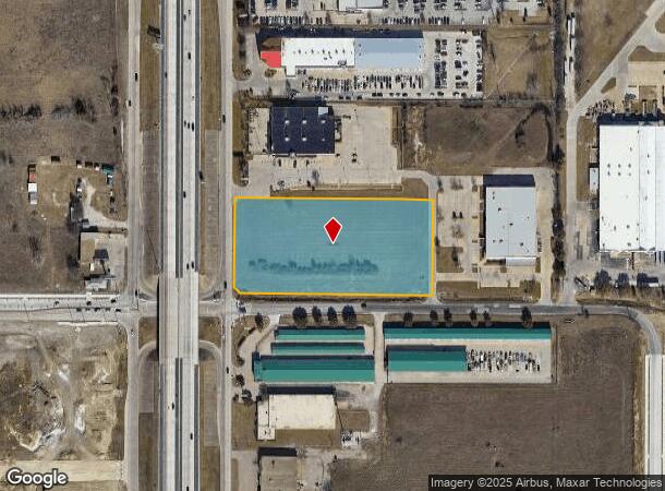  9633 South Fwy, Fort Worth, TX Parcel Map