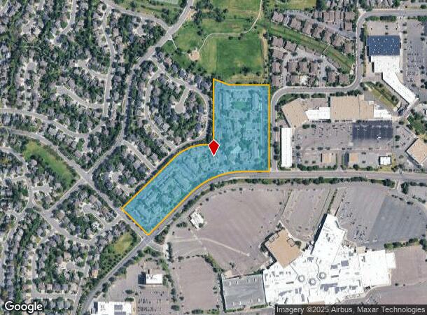 9107 W Cross Dr, Littleton, CO Parcel Map