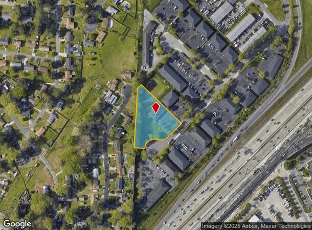 1508 Technology Dr, Chesapeake, VA Parcel Map