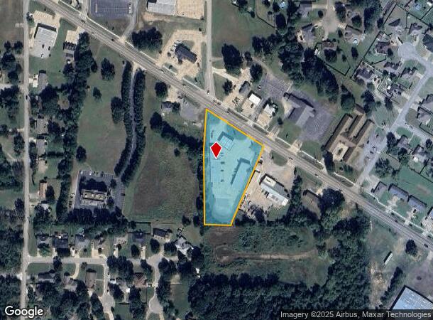 1275 W Center St, Greenwood, AR Parcel Map