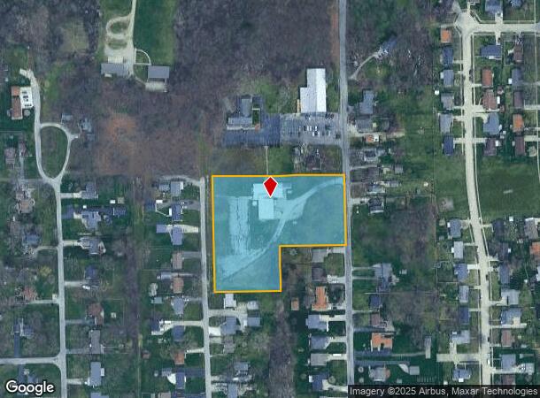  2025 Olladale Dr, Fort Wayne, IN Parcel Map