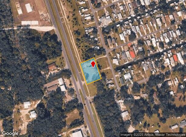  741 N Us Highway 1, Oak Hill, FL Parcel Map