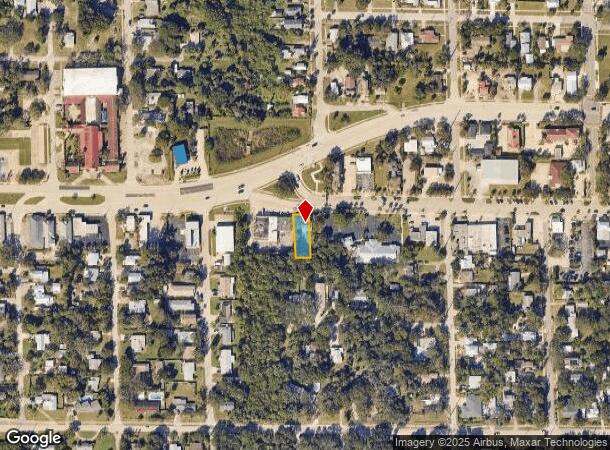  233 E New Haven Ave, Melbourne, FL Parcel Map
