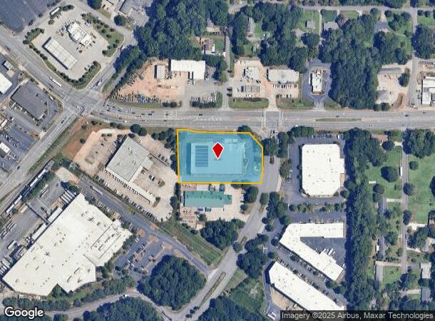  1897 W Oak Pky, Marietta, GA Parcel Map