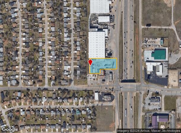  6601 S I 35 Service Rd, Oklahoma City, OK Parcel Map