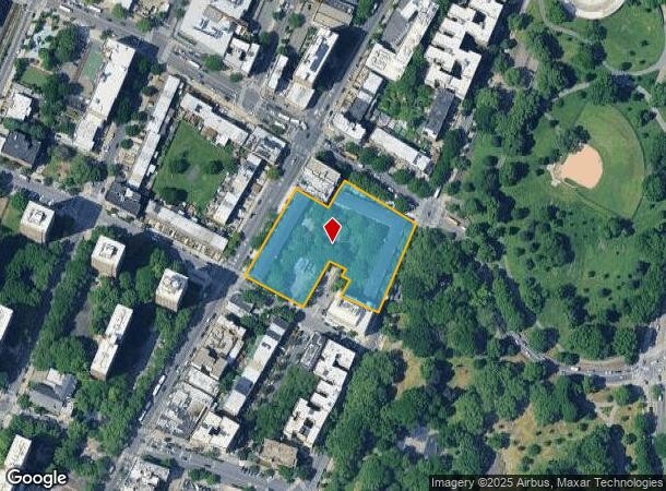 544 Claremont Pky, Bronx, NY Parcel Map