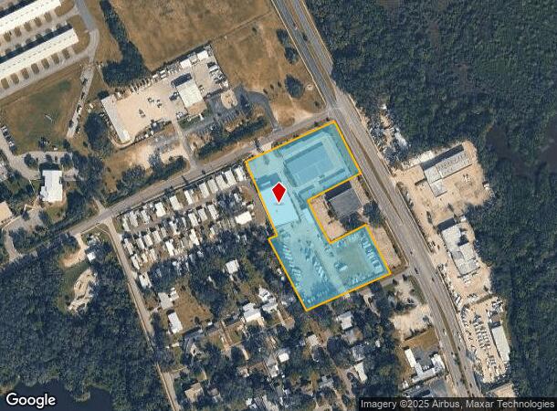 1350 N Dixie Fwy, New Smyrna Beach, FL Parcel Map