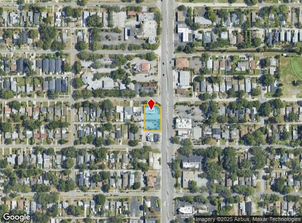  4444 4Th St N, Saint Petersburg, FL Parcel Map