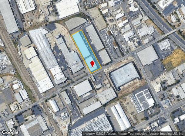 1976 Williams St, San Leandro, CA Parcel Map