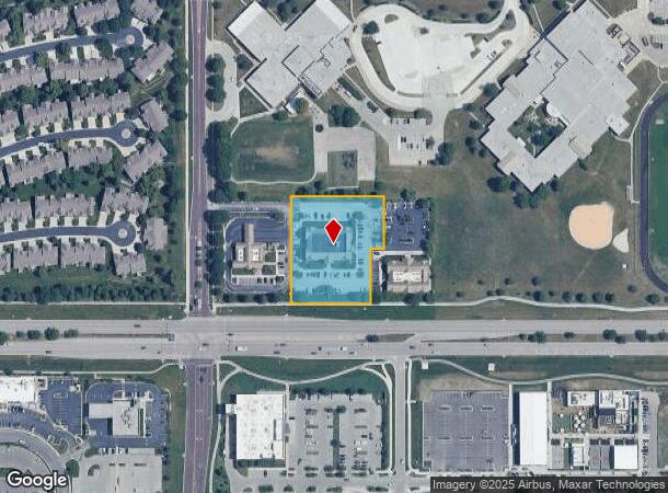  6240 W 135Th St, Overland Park, KS Parcel Map