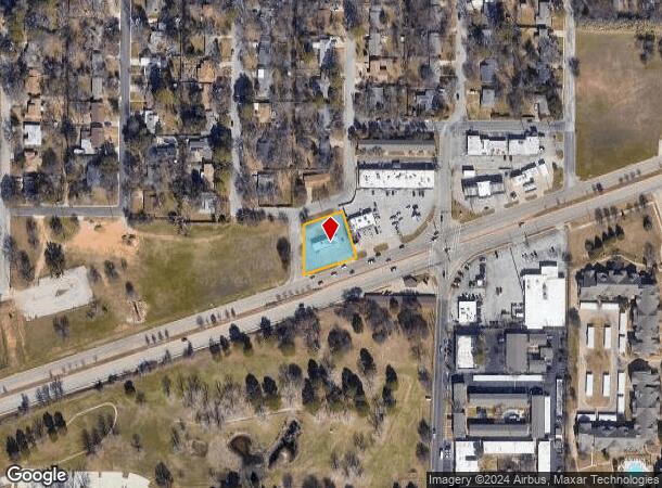  1105 E University Dr, Denton, TX Parcel Map