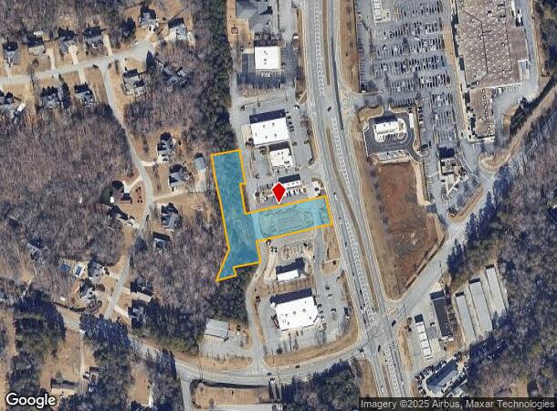 4038 Winder Hwy, Flowery Branch, GA Parcel Map