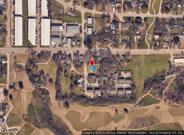  1212 Riverview Dr, Irving, TX Parcel Map