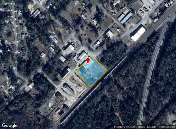 601 Sw Broad St, Jesup, GA Parcel Map