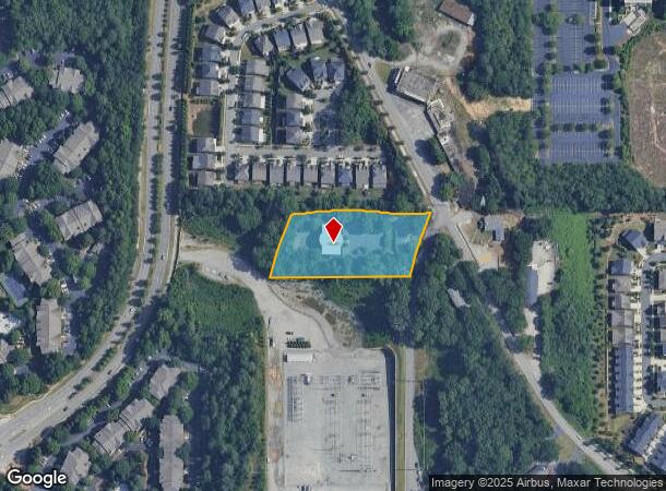 11690 Teasley Pl, Alpharetta, GA Parcel Map