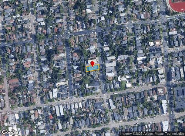 2426 Grant St, Berkeley, CA Parcel Map