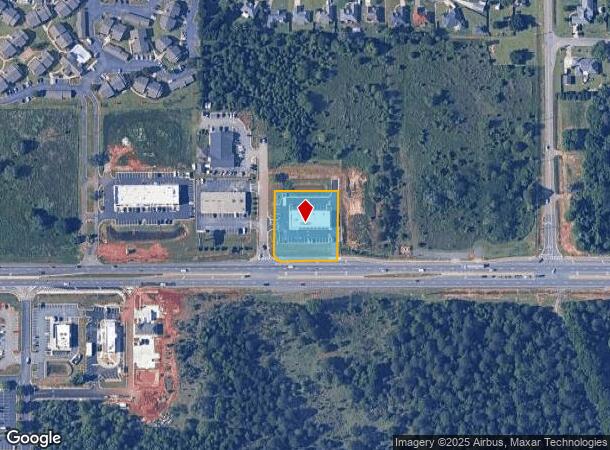 711 Highway 96, Bonaire, GA Parcel Map