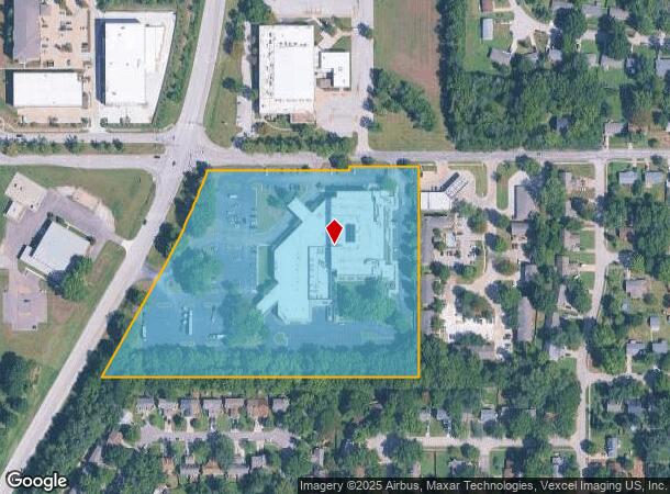  200 Mcdonald Dr, Lawrence, KS Parcel Map