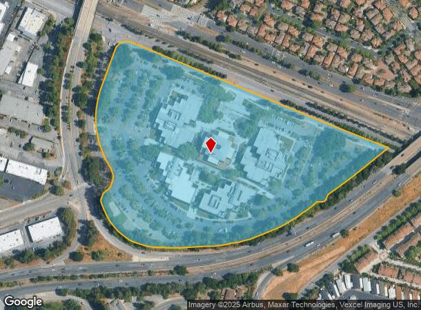 301 E Evelyn Ave, Mountain View, CA Parcel Map