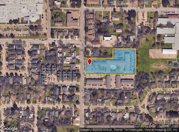 800 N Nursery Rd, Irving, TX Parcel Map