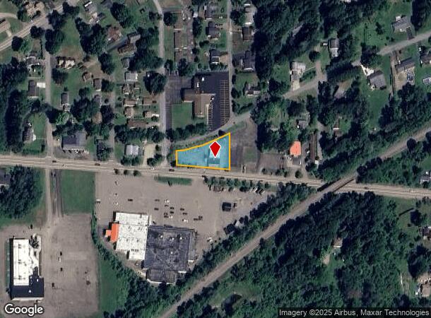 156 W Fairmount Ave, Lakewood, NY Parcel Map