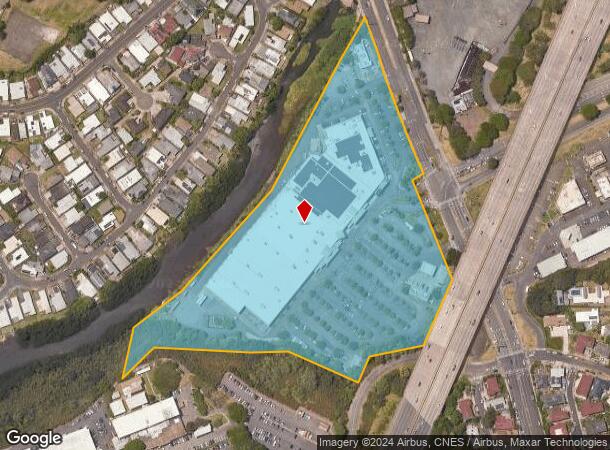  4561 Salt Lake Blvd, Honolulu, HI Parcel Map