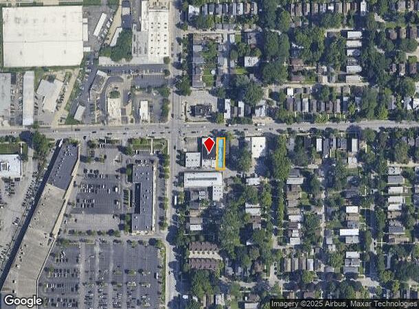  1818 Dempster St, Evanston, IL Parcel Map