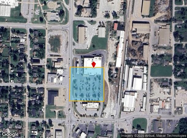 715 N 2Nd St, Rogers, AR Parcel Map