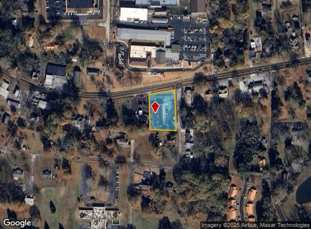  100 Oak St, Bowdon, GA Parcel Map