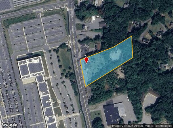  1591 Osgood St, North Andover, MA Parcel Map