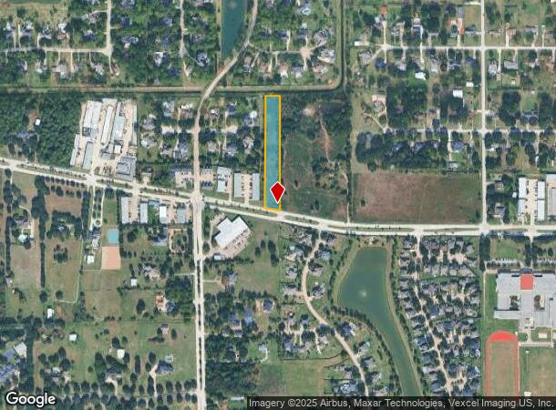  17214 Huffmeister Rd, Cypress, TX Parcel Map