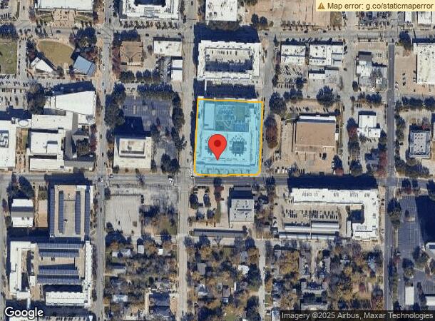  325 S Mesquite St, Arlington, TX Parcel Map