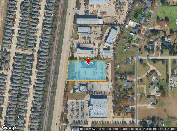 1801 S Main St, Keller, TX Parcel Map