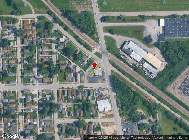  14346 S Spaulding Ave, Posen, IL Parcel Map